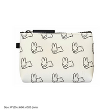 Load image into Gallery viewer, NUU-SMALL Dick Bruna White Zipper Pouch 13.5cm
