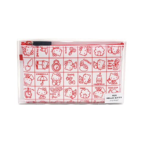 NUU- Hello Kitty Red/White Retro Pouch 190mm