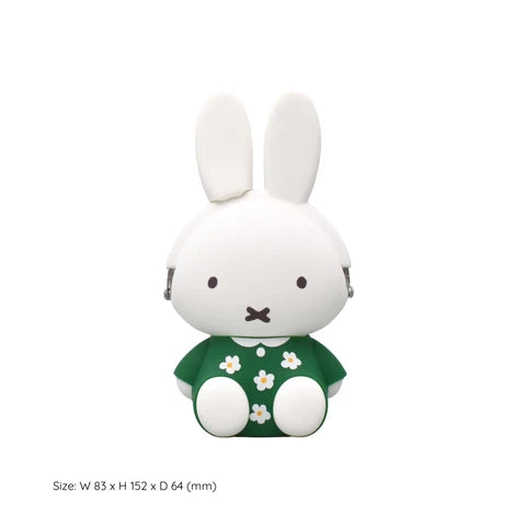 Miffy 3D POCHI Green Purse