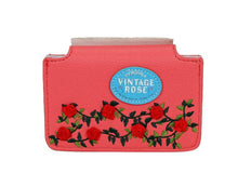 Load image into Gallery viewer, Vendula Vintage Rose Typewriter Accordian Card Wallet
