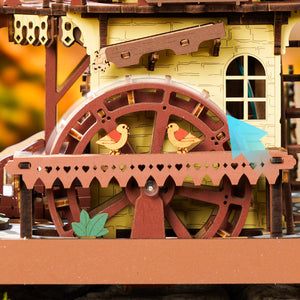 Robotime Cuckoo Clock Mechanical 3D Wooden Puzzle