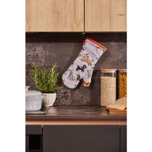 Load image into Gallery viewer, Ulster Weavers Dog Days Oven Glove Multi-Coloured 37x20x2cm
