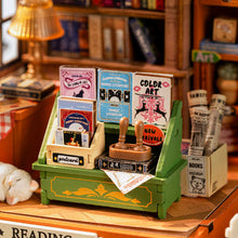Load image into Gallery viewer, Robotime Rolife The Muse Bookshop DIY Miniature House DS040
