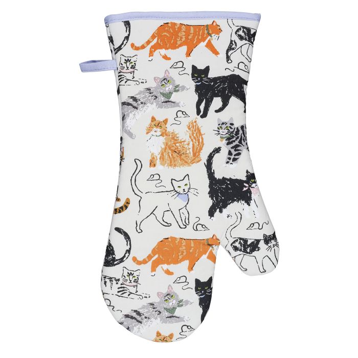 Ulster Weavers Feline Friends Oven Glove Multi-Coloured 37x20x2cm