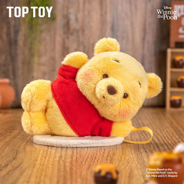 Toptoy Disney Winnie the Pooh and Roo Best Friends  Series Plush Pendant Blind Box