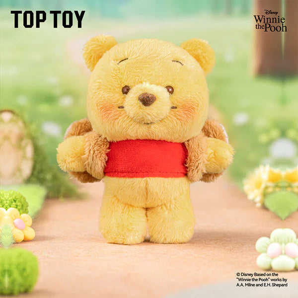 Toptoy Disney Winnie the Pooh and Roo Best Friends  Series Plush Pendant Blind Box