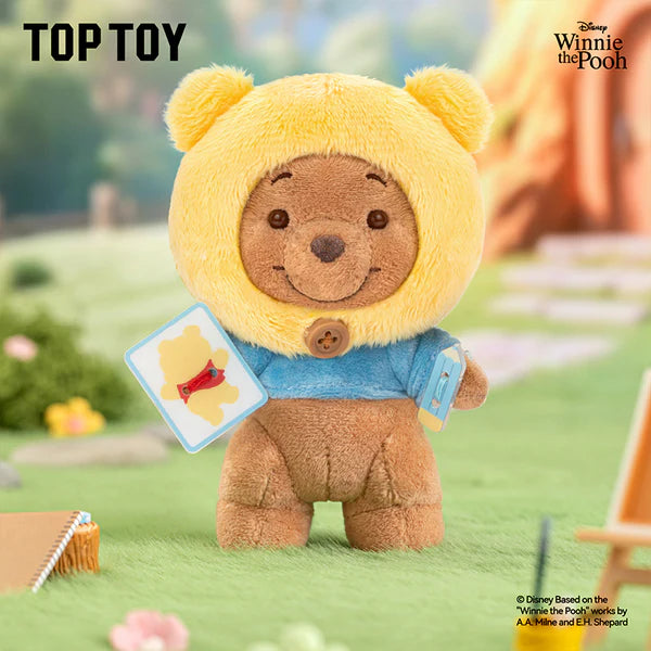 Toptoy Disney Winnie the Pooh and Roo Best Friends  Series Plush Pendant Blind Box