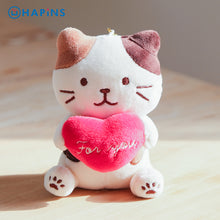 Load image into Gallery viewer, Hapins Love Heart Charm Calio Cat
