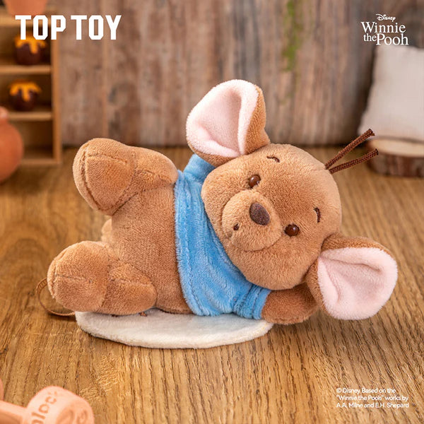 Toptoy Disney Winnie the Pooh and Roo Best Friends  Series Plush Pendant Blind Box