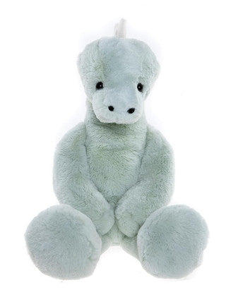 Bear & Me By Charlie Bears Stevie Stegosaurus Peppermint Green L 41cm