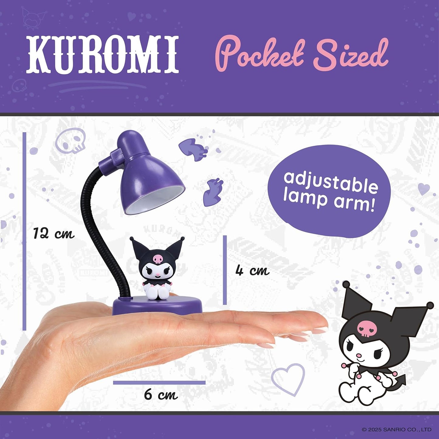 Hello Kitty and Friends Kuromi Mini Lamp - USB C