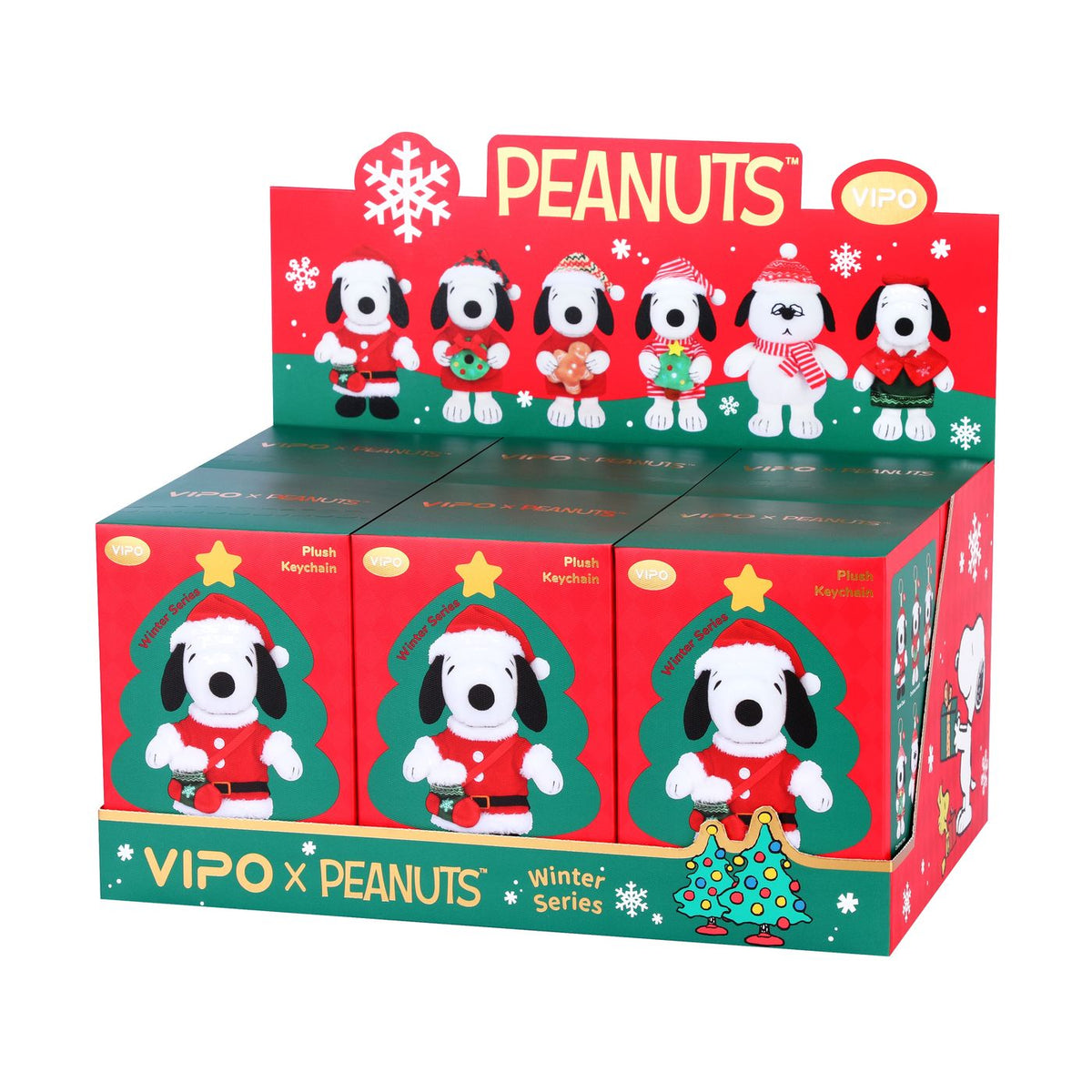 Peanuts Blind Box Christmas limited keychain