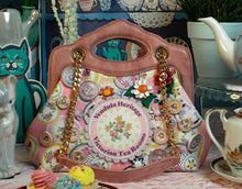 Load image into Gallery viewer, Vendula Heritage Victorian Tea Rooms Small Ornate Handle Bag
