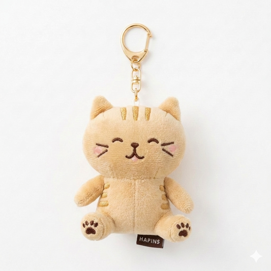 FFN Smiling Cat Pendant Ginger Cat