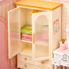 Load image into Gallery viewer, Robotime Rolife Lovely Pink Bedroom DIY Miniature House DW016

