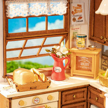 Load image into Gallery viewer, Robotime Rolife Baking Kitchen DIY Miniature House DG172
