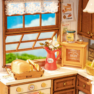 Robotime Rolife Baking Kitchen DIY Miniature House DG172