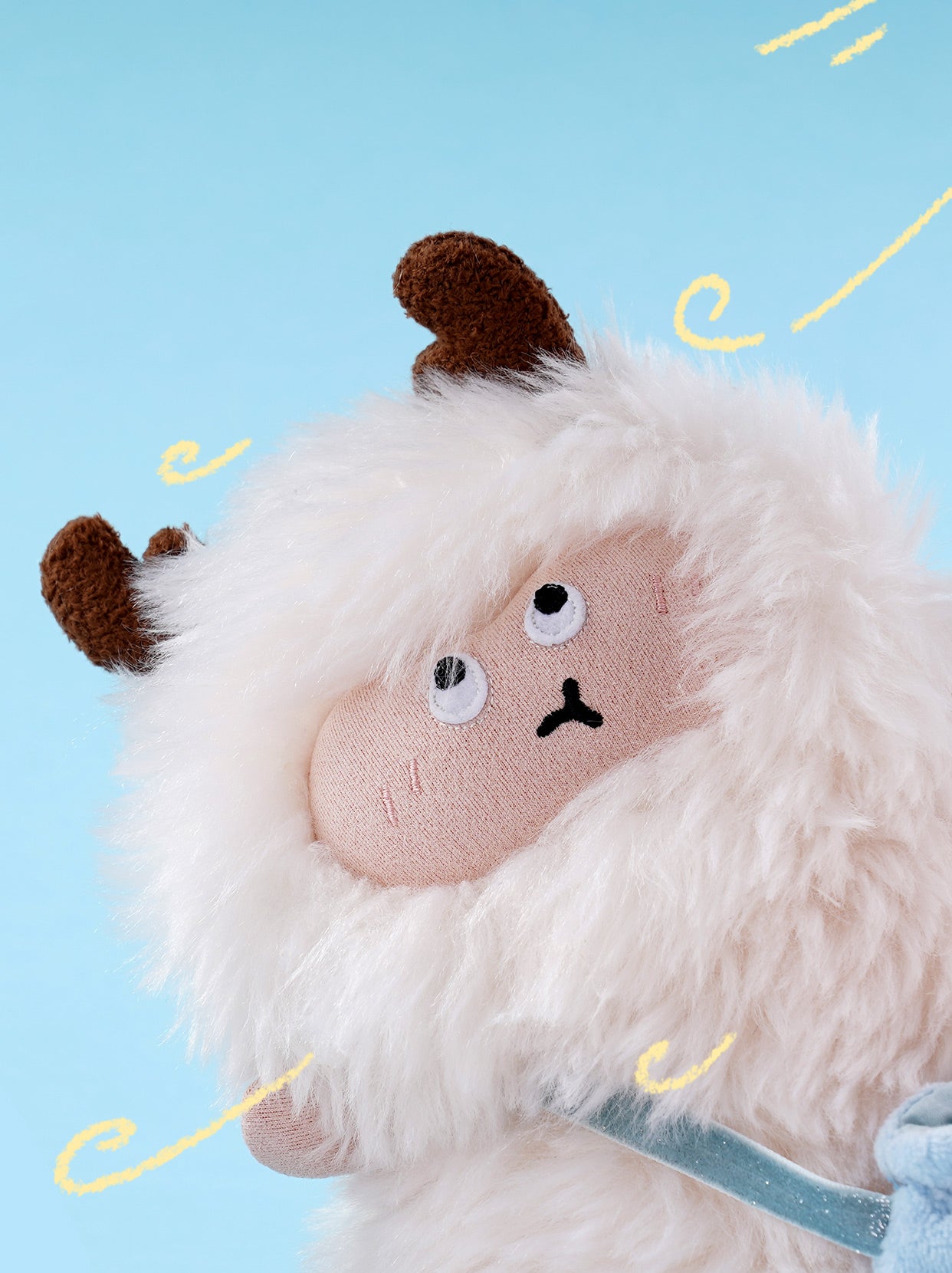 Glee Beanx  – Chubby Series Plush - Gulu the Fuzzy Monster 22cm