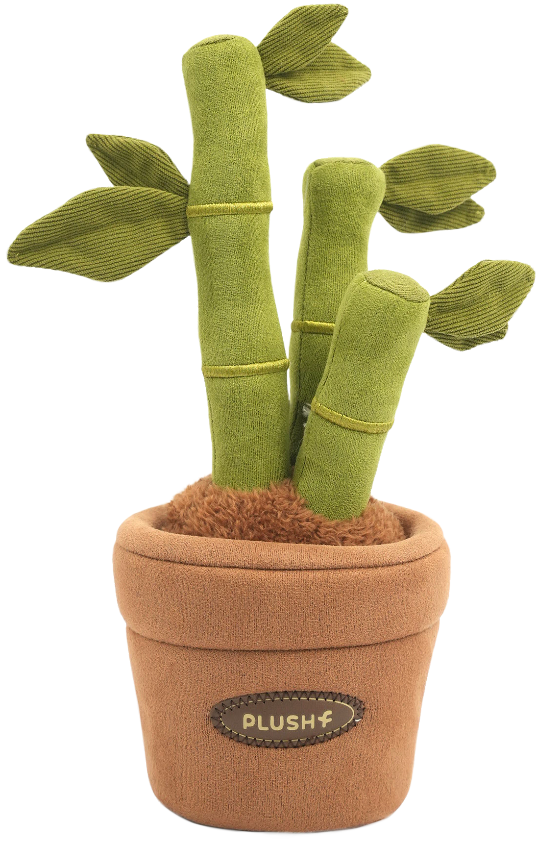 PlushWoods Lucky Bamboo Plant Plush With Pot 25cm