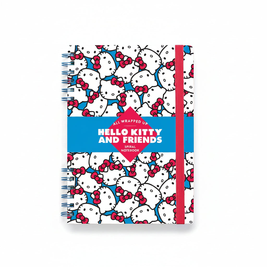 Hello Kitty and Friends All Wrapped Up: Spiral Hardback Notebook