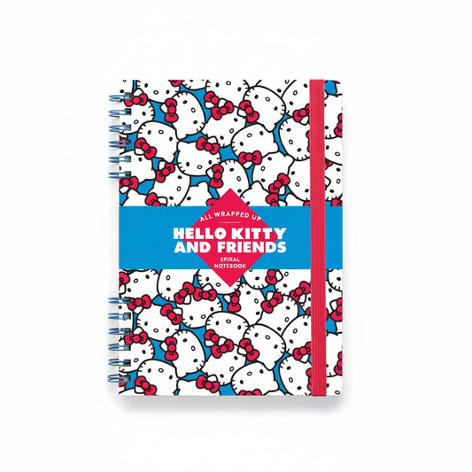 Hello Kitty and Friends All Wrapped Up: Spiral Hardback Notebook