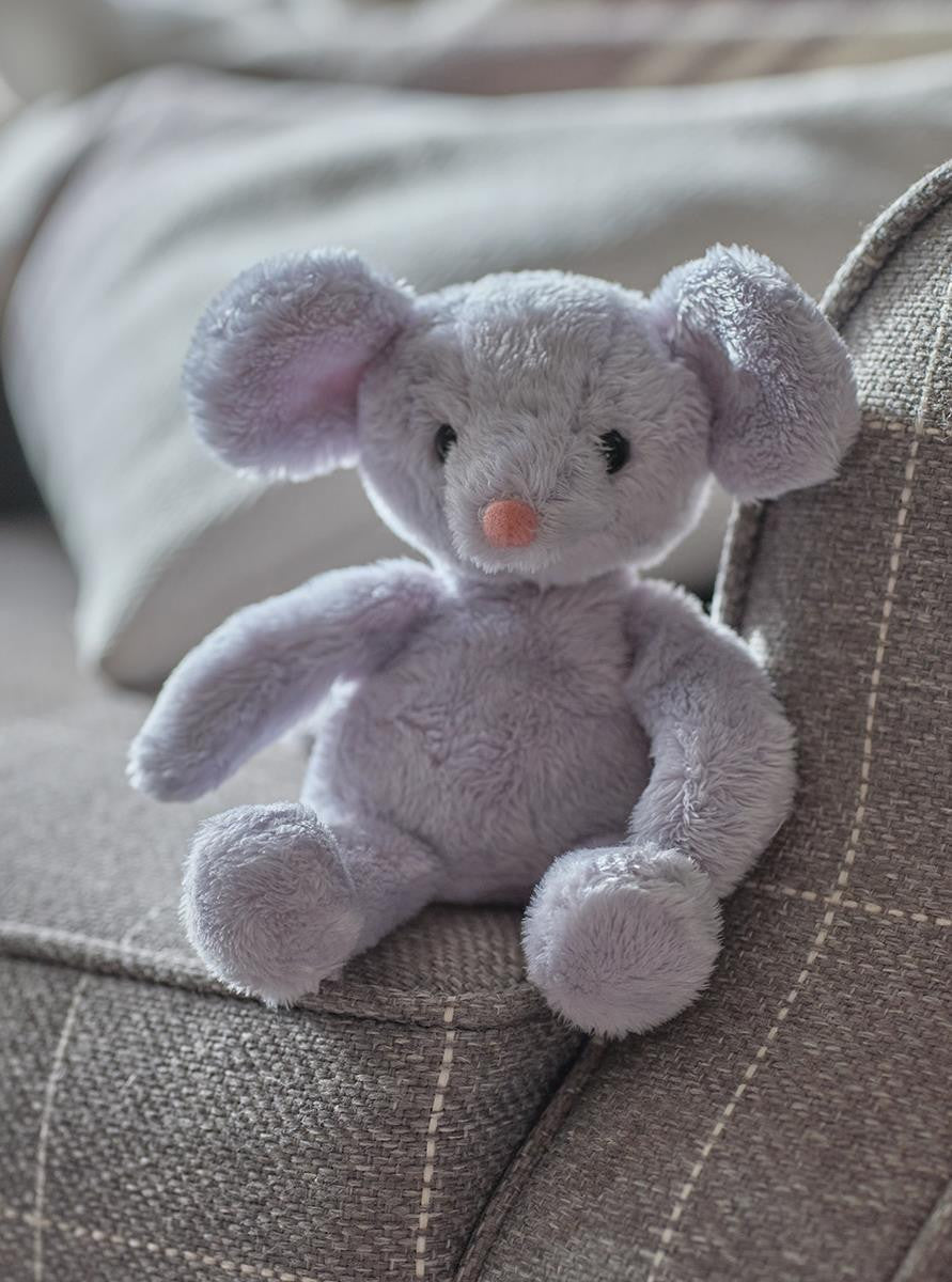Bear & Me By Charlie Bears Pip Mouse Silver Grey 18cm