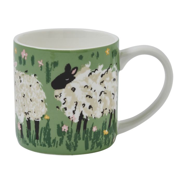 Ulster Weavers Woolly Sheep New Bone China Mug 250ml 8.2x8.2x8.2cm