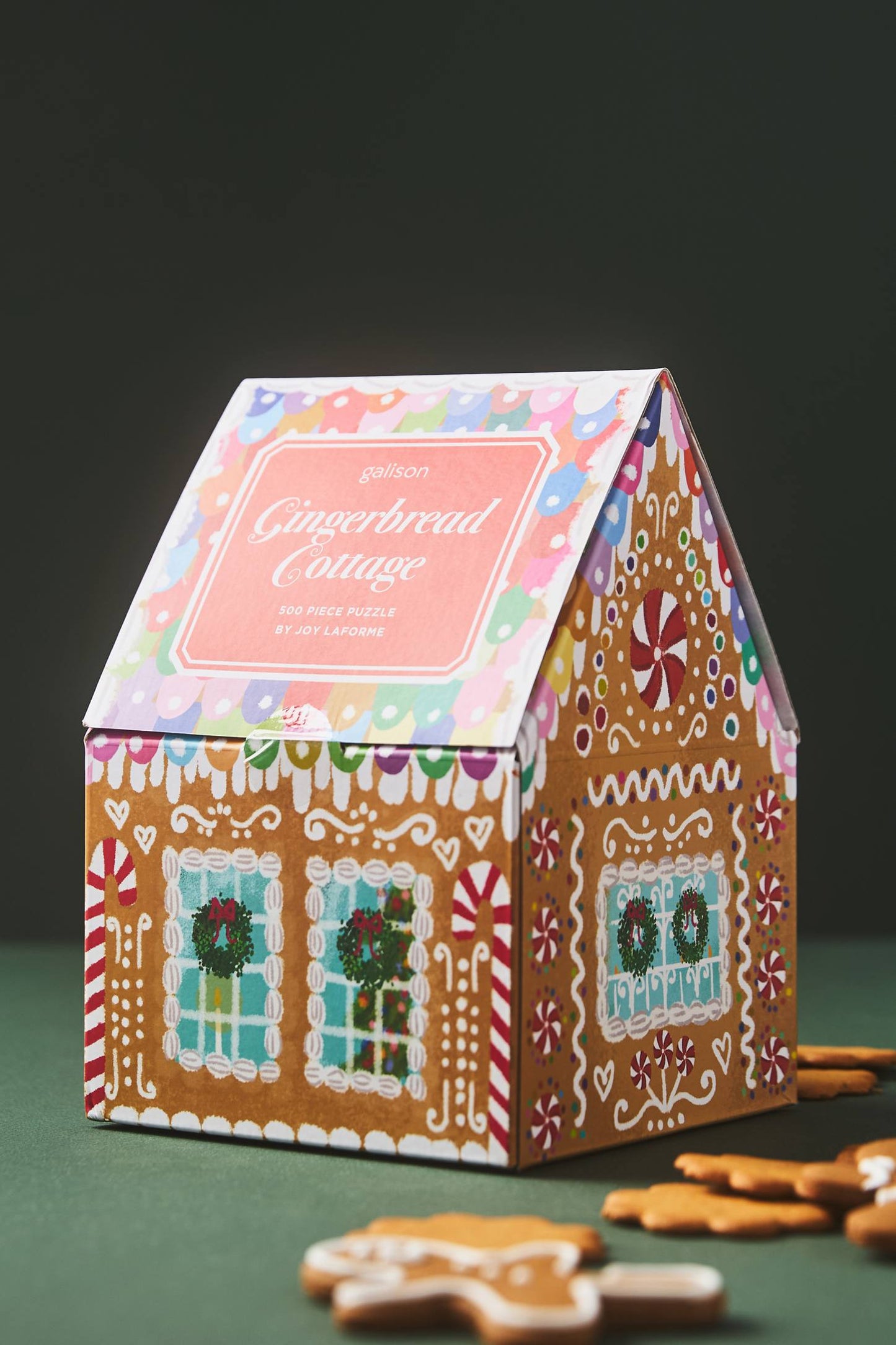 Galison Joy Laforme Gingerbread Cottage Puzzle 500pcs Multi-Coloured 50.8x50.8x0.2cm
