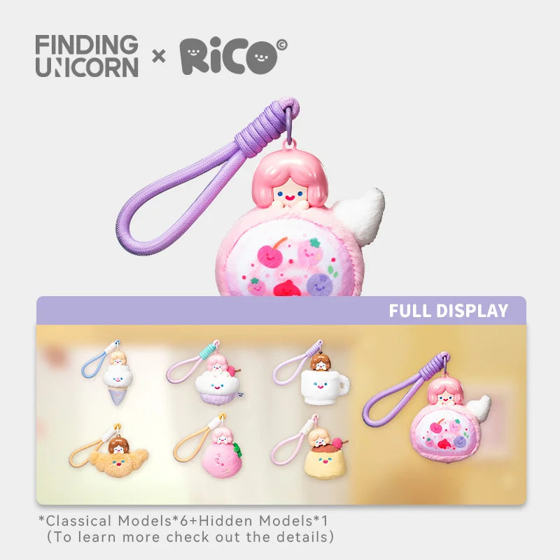 Finding Unicorn RiCO Dessert Party Plush Aromatherapy Blind Box