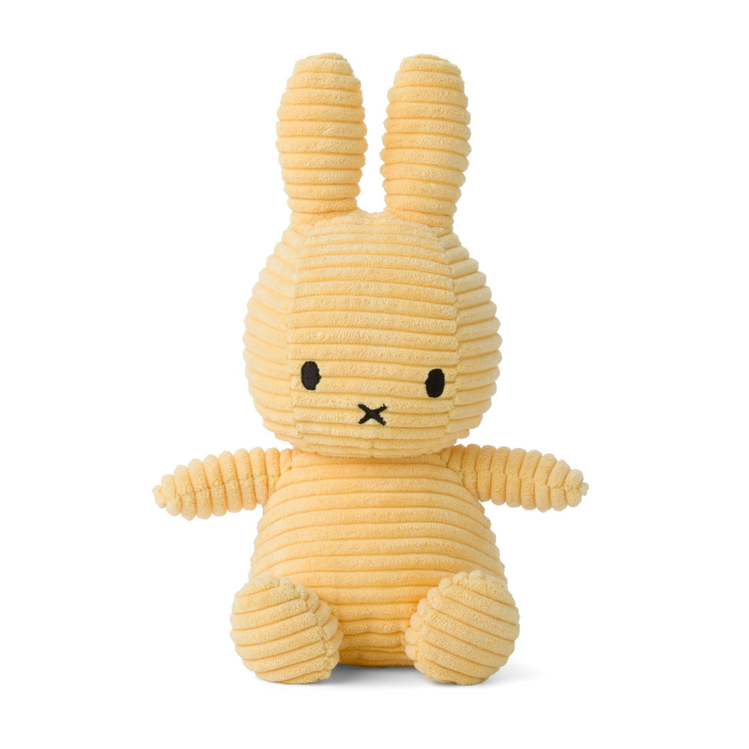 Miffy & Friends Miffy (ECO) Corduroy Buttercream 23cm