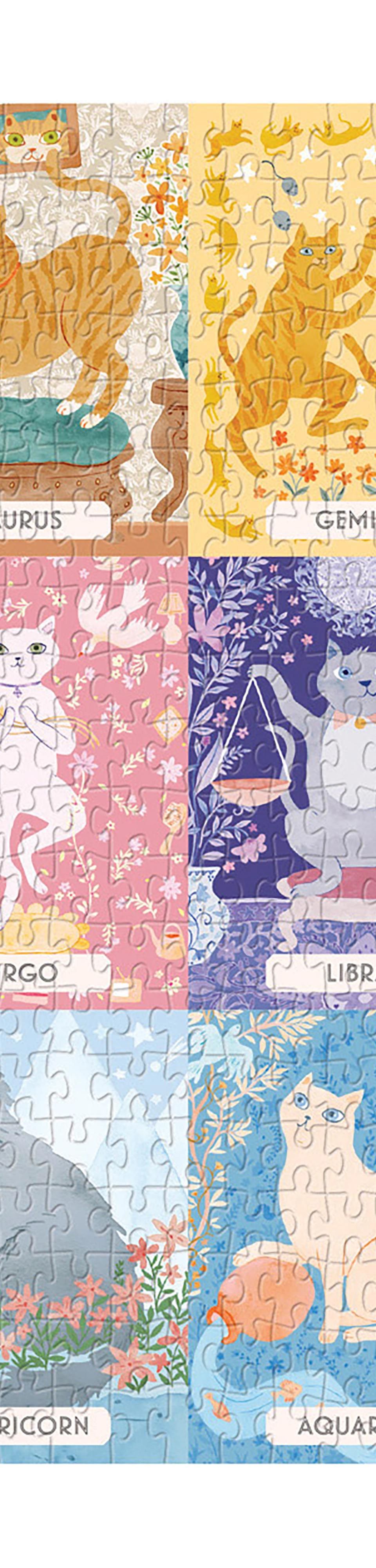 Galison’s Cat Zodiac Puzzle - 500 Pcs