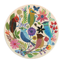 Load image into Gallery viewer, GALISON CIRCLE OF AVIAN FRIENDS ROUND PUZZLE 1000PC MULTI-COLOURED
