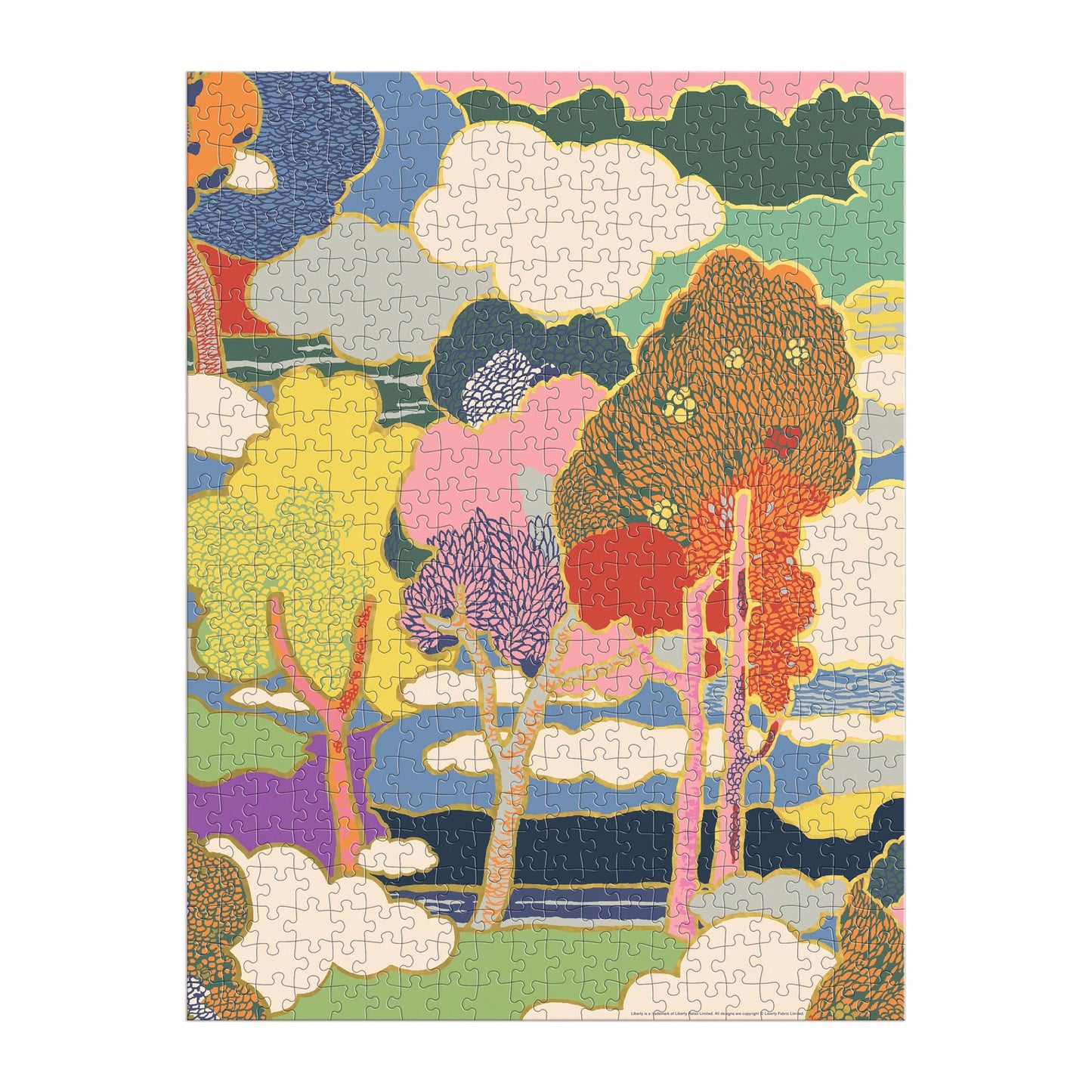 Galison Liberty Prospect Road Book Puzzle - 500 Pcs
