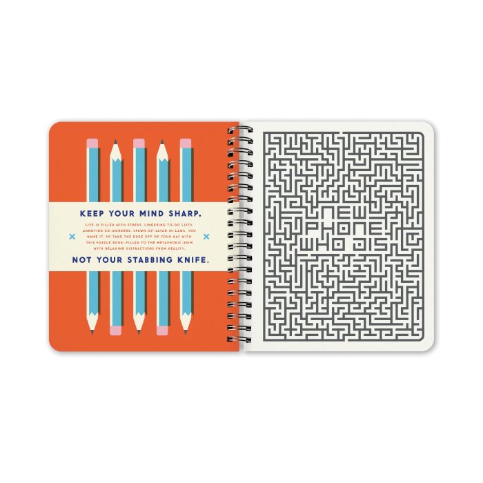 Brass Monkey Beyond Bored Activity Book Multi-Coloured