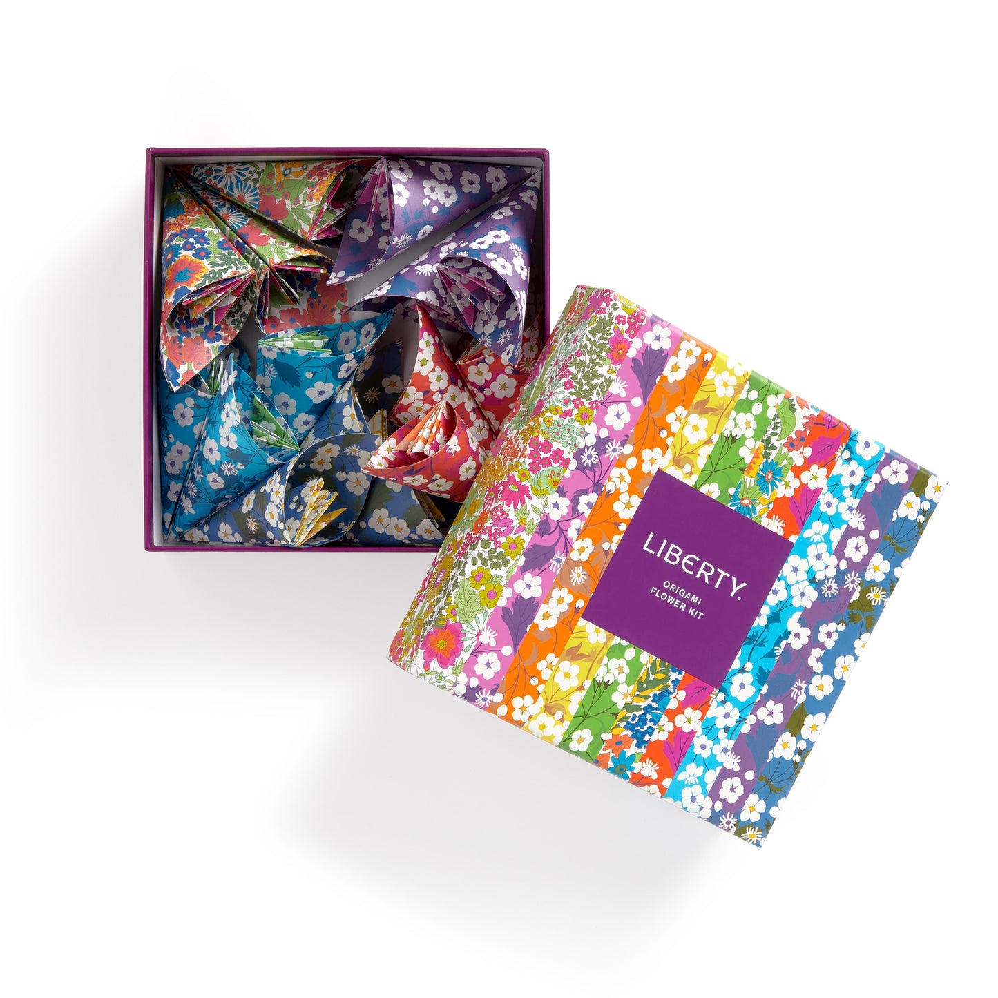 Galison Floral Origami Flower Kit