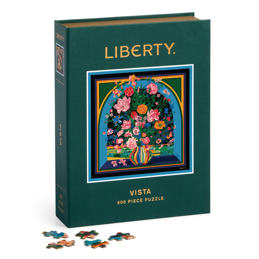 Galison Liberty Vista Book Puzzle - 500 Pcs