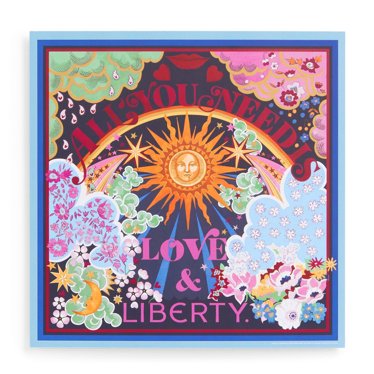 Galison Liberty All You Need is Love Puzzle - 500 Pcs