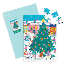 Load image into Gallery viewer, Galison Merry &amp; Bright Greeting Card Puzzle Multi-Coloured 18.7x13.5x0.5cm
