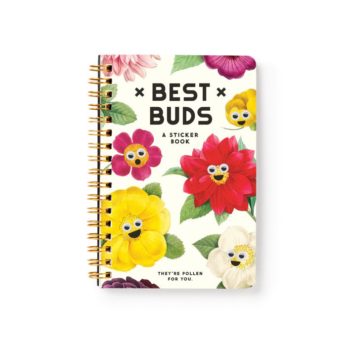 Brass Monkey Best Buds Googly Sticker Book Multi-Coloured 11x1.2x15cm