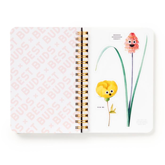 Brass Monkey Best Buds Googly Sticker Book Multi-Coloured 11x1.2x15cm