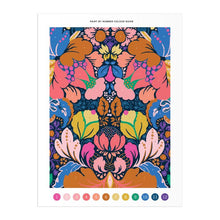 Load image into Gallery viewer, Galison Liberty Glastonbury Paint by Number Kit Multi-Coloured 22.9x2x30.5cm
