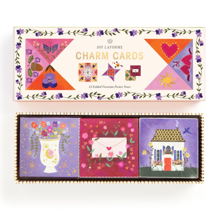 Galison Joy Laforme Charm Cards Multi-Coloured 24x3.3x9.1cm