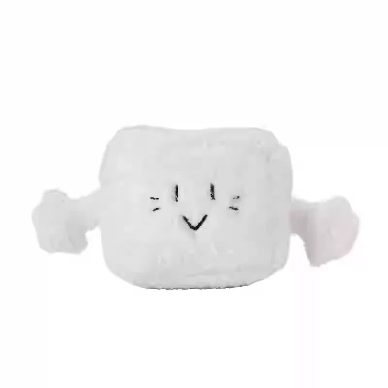 Plushwood  White Smiling Face planter