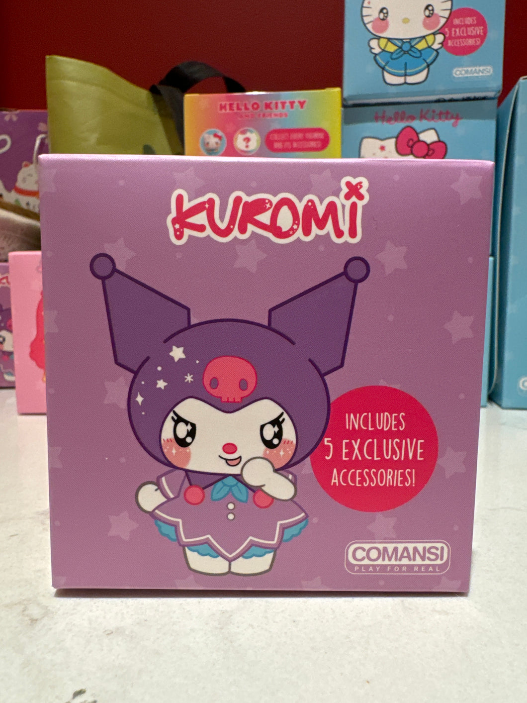 Hello Kitty & Friends Friendship Box Figurines - Kuromi