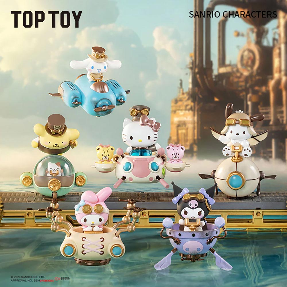 Toptoy Blind Box - Sanrio Characters Steampunk Vinyl Figures