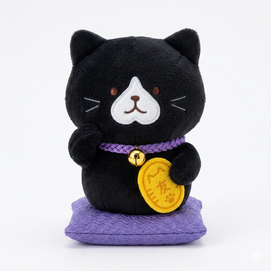 FFN Wealth Cat Doll Tuxedo Cat