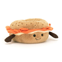 Load image into Gallery viewer, Jellycat Amuseables Bagel 14cm
