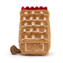 Load image into Gallery viewer, Jellycat Amuseables Gingerbread House 22cm
