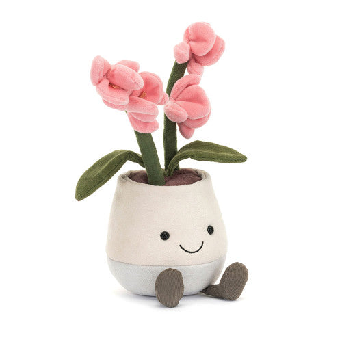 ぬいぐるみ Amuseables Pink Orchid 花瓶 Jellycat Amuseables Pink Orchid 25cm – MeeQ