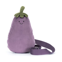 Load image into Gallery viewer, Jellycat Amuseables Aubergine Bum Bag 27cm
